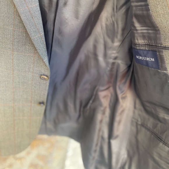 NW Burberry London 🇺🇸 Made Plaid Sport Coat Sz 40R - Picture 10 of 12